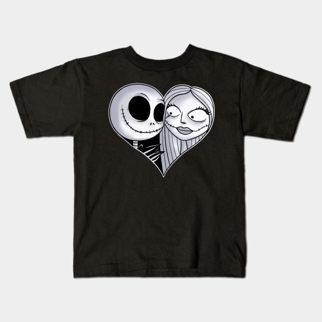 the strange love Kids T-Shirt by Eoli Studio